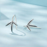 925 Sterling Silver Oxidized Silver Earrings for Women