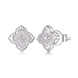925 Sterling Silver Moissanite 0.8cm Earrings for Women