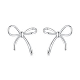 925 Sterling Silver Earrings in Oxidized Finish - Size 1.7*1.8cm for Women