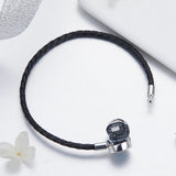 925 Sterling Silver Nan Style Bracelet Size 17.0
