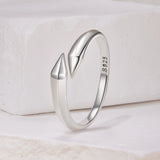 925 Sterling Silver Oxidized 0.18cm Ring