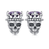 925 Sterling Silver Earrings with Pavé Setting CZ 10*9mm for Women