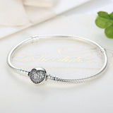 925 Sterling Silver 17CM Bracelet