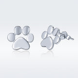 925 Sterling Silver Platinum Plated Earrings for Women