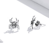 S925 Oxidized Silver Earrings for Women