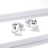 925 Sterling Silver Oxidized Silver Earrings