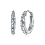 925 Sterling Silver + Moissanite Necklace for Women