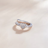 925 Sterling Silver Pavé Setting CZ Earrings for Women