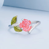 925 Sterling Silver Enamel Resin Ring 1.7mm Width