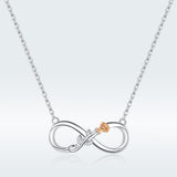 925 Sterling Silver Necklace 40-45cm for Women