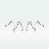 925 Sterling Silver Oxidized Earrings for Women