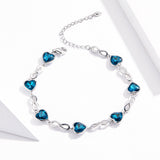 925 Sterling Silver Adjustable Bracelet for Women