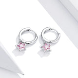 925 Sterling Silver Earrings with Pavé Setting CZ for Women