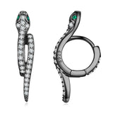 S925 Sterling Silver Pavé Setting CZ Earrings for Women