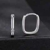 925 Sterling Silver Moissanite 0.16 ct Stud Earrings for Women