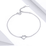 925 Sterling Silver Adjustable Bracelet for Women