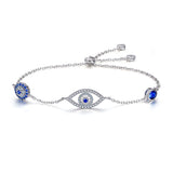 925 Sterling Silver Bracelet 22cm Length 0.9*2.2cm for Women