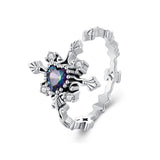 925 Sterling Silver Pavé Setting CZ Ring for Women