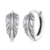 925 Sterling Silver Earrings with Oxidized Silver for Women