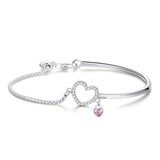 925 Sterling Silver Bracelet 19cm for Women