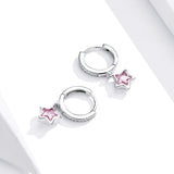 925 Sterling Silver Earrings with Pavé Setting CZ for Women