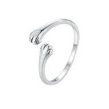925 Sterling Silver Oxidized 1.6mm Ring