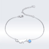 925 Sterling Silver Adjustable Bracelet for Unisex
