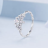 925 Sterling Silver Opal Nanometer Stone Ring Size 6.0 for Women