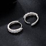 925 Sterling Silver + Moissanite Necklace for Women