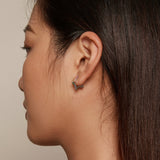 925 Sterling Silver Earrings with Pavé Setting CZ for Women