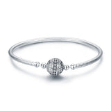 925 Sterling Silver SCB Bracelet Style Nan Size 17.0 for Women