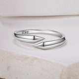 925 Sterling Silver Oxidized 0.18cm Ring