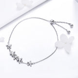 925 Sterling Silver Bracelet 22cm for Women