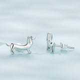 925 Sterling Silver Oxidized Silver Earrings