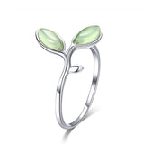925 Sterling Silver Ring for Women - 0.1cm Width, 1.3cm Height