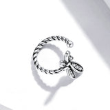 925 Sterling Silver Earrings with Pavé Setting and CZ for Women