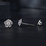 S925 Sterling Silver 3.00 Carat Moissanite Earrings for Women