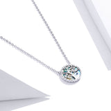 925 Sterling Silver Adjustable Mica Necklace for Women