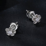 S925 Sterling Silver 3.00 Carat Moissanite Earrings for Women