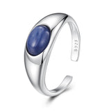 925 Sterling Silver Kyanite Ring for Women