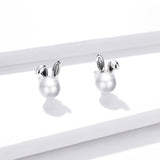925 Sterling Silver Earrings with Quality Shell Pearl