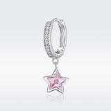 925 Sterling Silver Earrings with Pavé Setting CZ for Women
