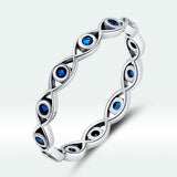 925 Sterling Silver Oxidized CZ Pavé Setting Ring Size 6.0 for Women