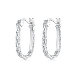 925 Sterling Silver Hoop Earrings for Women