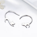 925 Sterling Silver Earrings for Women - 3*2.5cm, Platinum Plated
