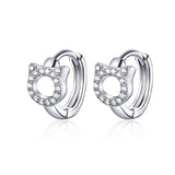 925 Sterling Silver CZ Earrings for Women