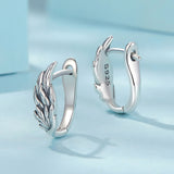 925 Sterling Silver Earrings with Oxidized Finish, 1.3x0.5cm for Women