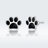 925 Sterling Silver Earrings with Enamel Finish