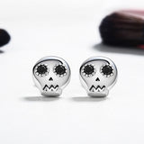 925 Sterling Silver Earrings with Pavé Setting CZ