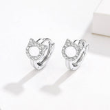 925 Sterling Silver CZ Earrings for Women